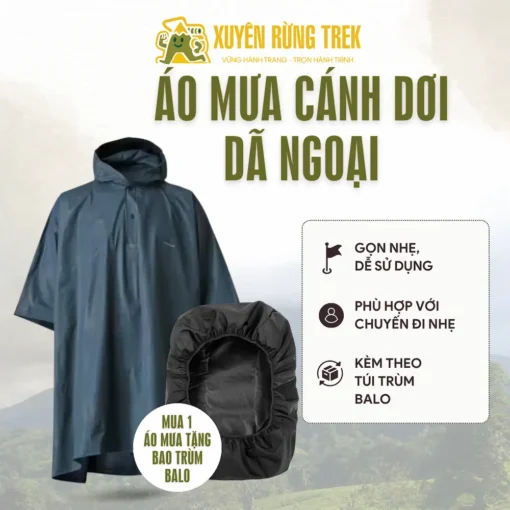 Áo mưa cánh dơi