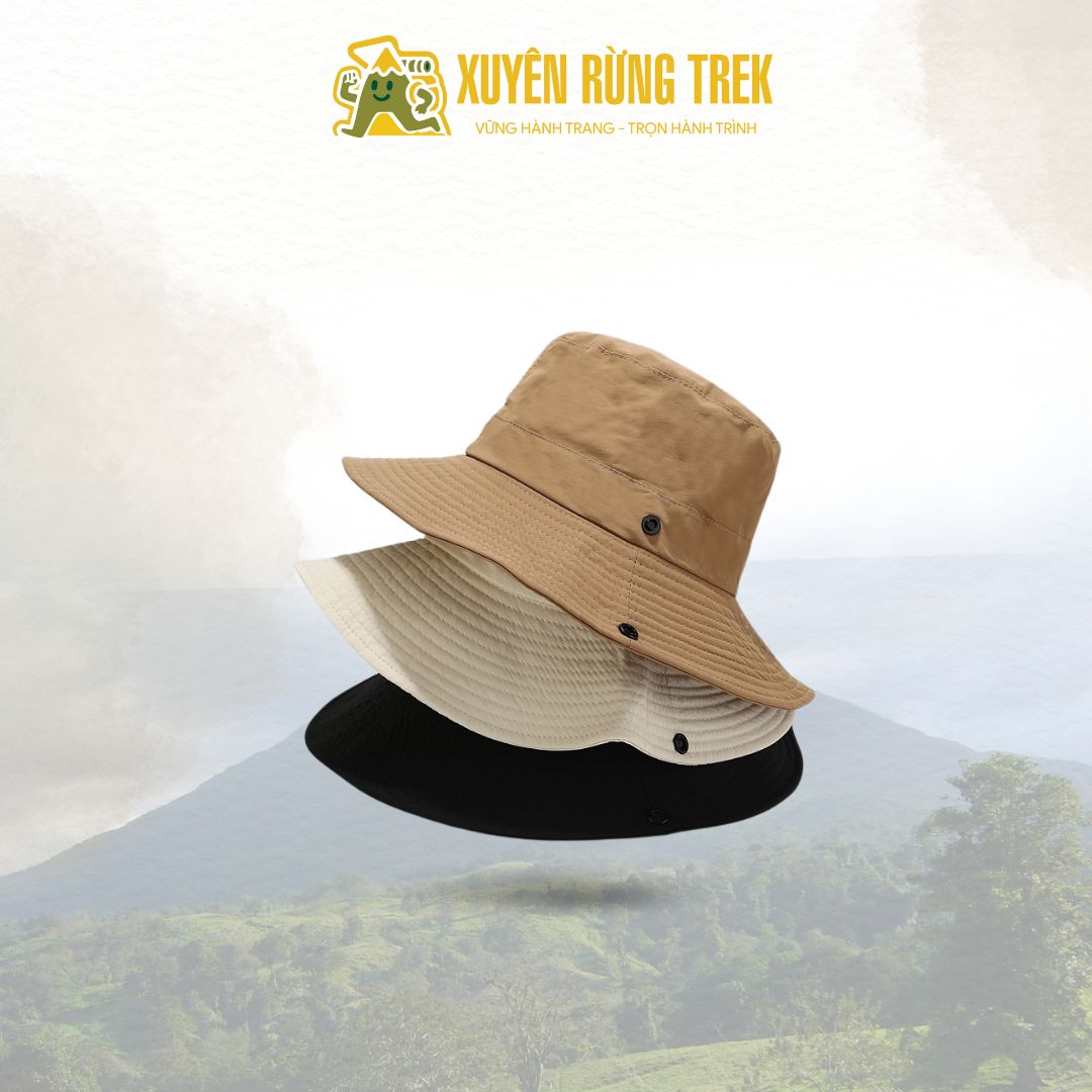 Mũ vành trekking