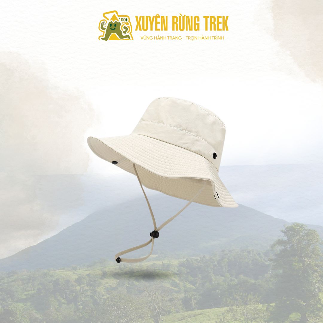 Mũ vành trekking