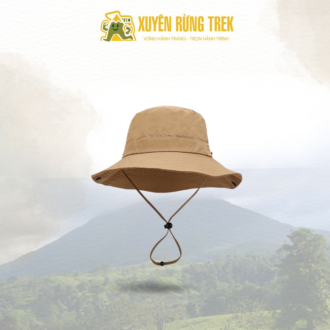Mũ vành trekking