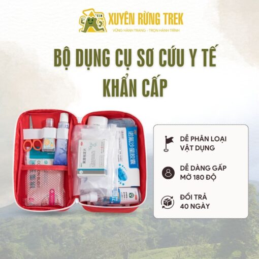 Bộ dụng cụ sơ cứu y tế khẩn cấp