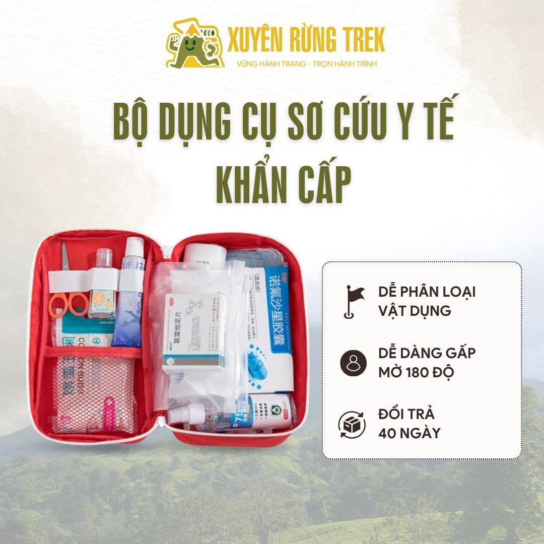 Bộ dụng cụ sơ cứu y tế khẩn cấp